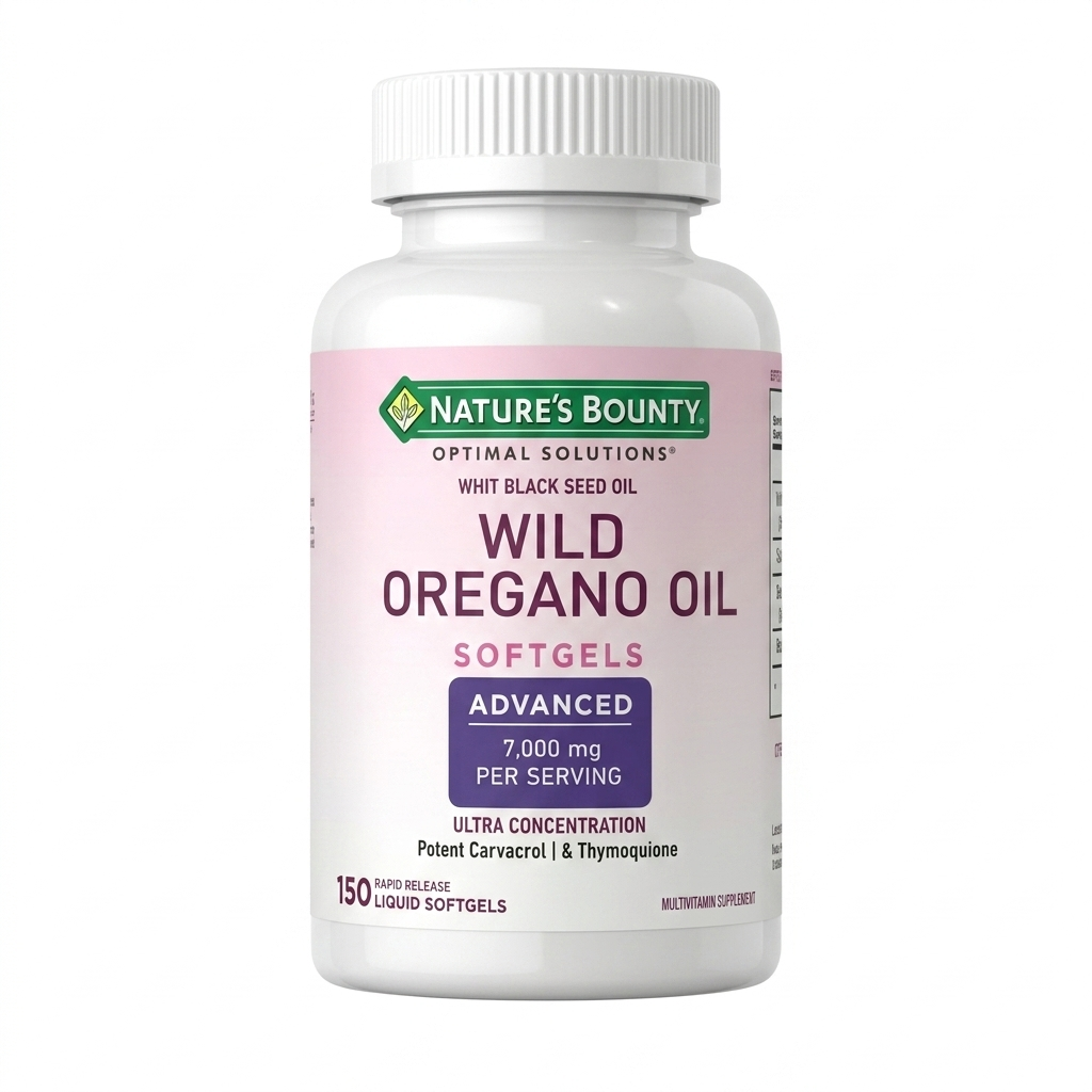 Nature’s Bounty Wild Oregano Oil 7000 mg | 150 Cápsulas Blandas