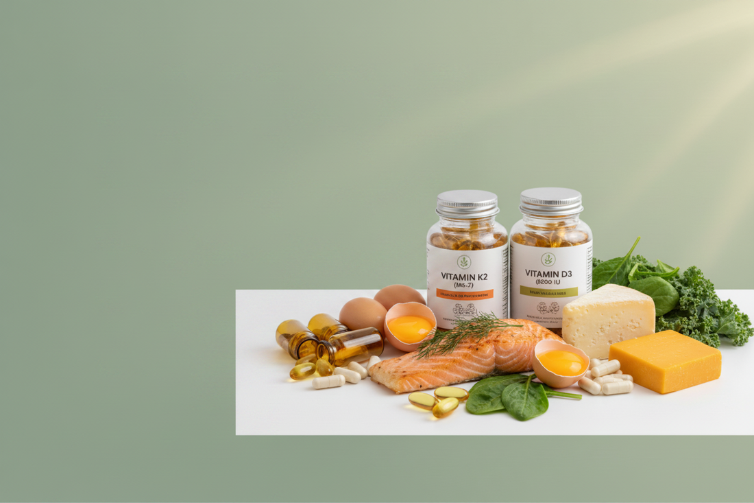 Vitamina K2 y Vitamina D3: La Sinergia Perfecta para tus Huesos y tu Corazón