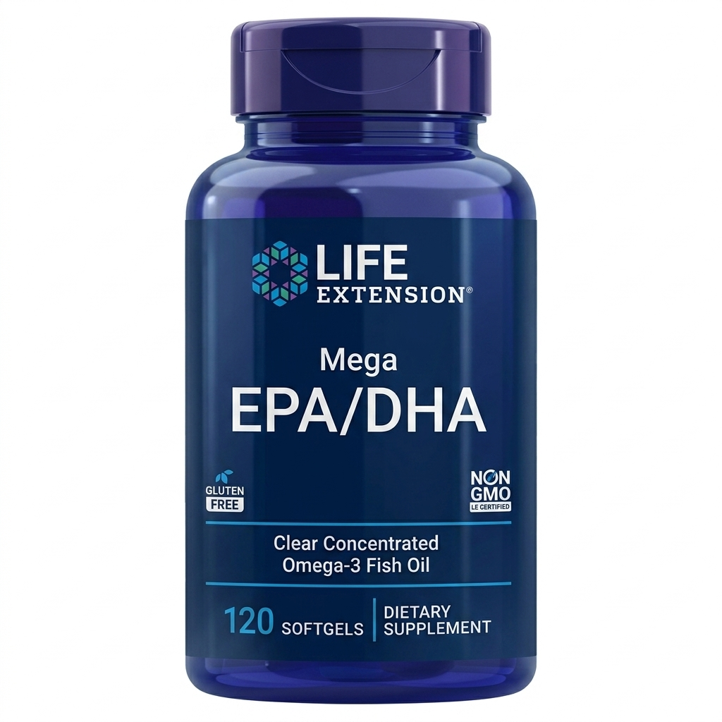 Life Extension Mega EPA/DHA x 120 Cápsulas Blandas