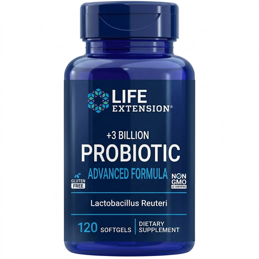 Life Extension Probiotic Advanced Formula +3 Billion – 120 cápsulas blandas