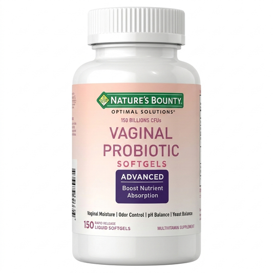 Nature’s Bounty Vaginal Probiotic 150 Billion UFC | 150 Cápsulas Blandas
